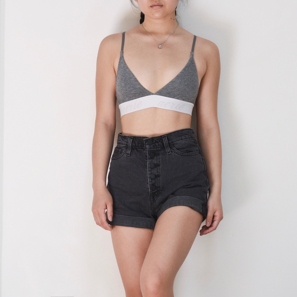Gray Aerie Logo Band Tomgirl Bralette